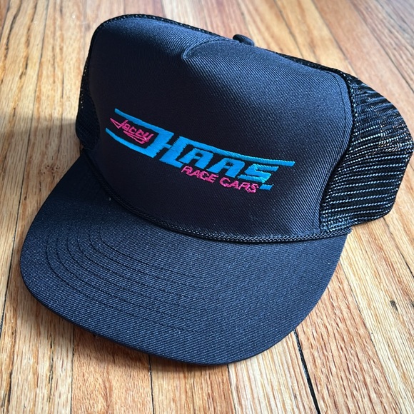 Vintage Jerry Haas Race Cars Snapback / 90s / Made In Thailand / Otto Cap - Picture 2 of 5